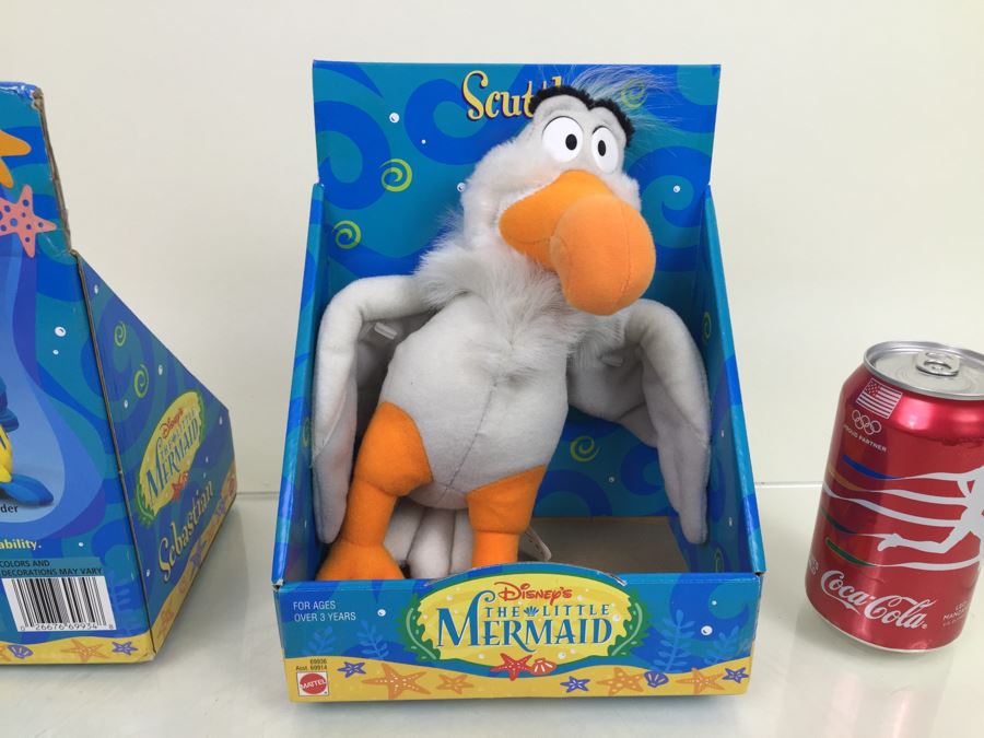 little mermaid scuttle plush