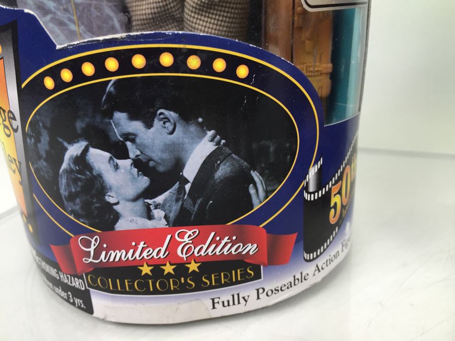 It's A Wonderful Life Limited Edition Dolls 'George Bailey', 'Mary Bailey' And 'Clarence The Angel' New In Box Vintage 1997 [Photo 6]