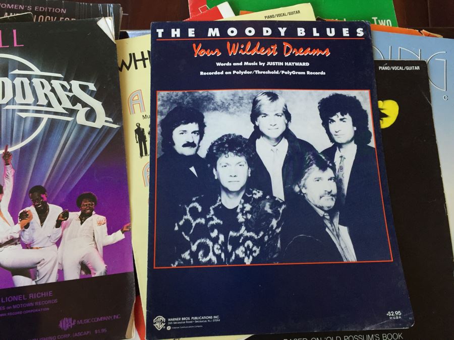 Sheet Music Lot Including John Lennon And Van Morrison [Photo 6]