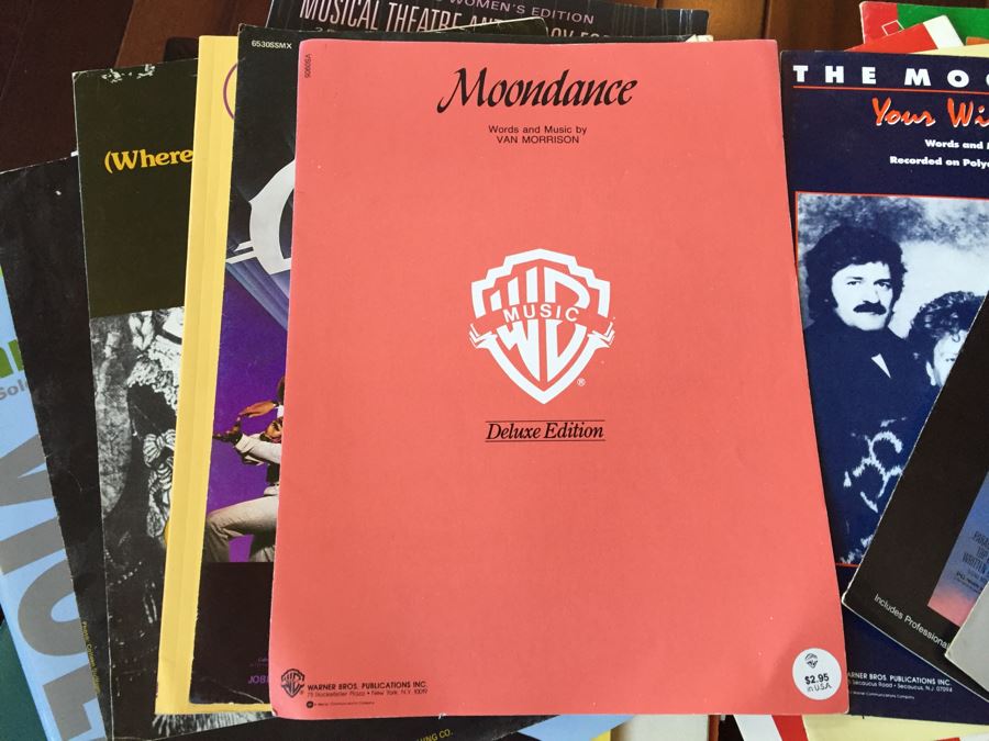 Sheet Music Lot Including John Lennon And Van Morrison [Photo 3]