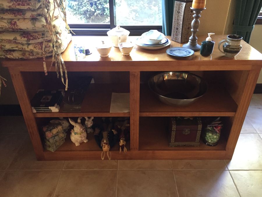 Nice Wooden Cabinet Bookshelf Credenza [Photo 13]