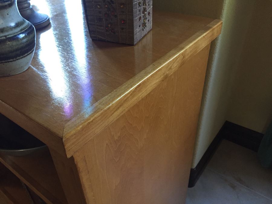 Nice Wooden Cabinet Bookshelf Credenza [Photo 14]