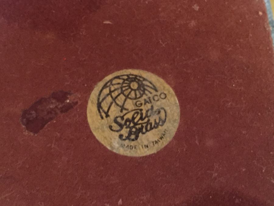 Gatco Bull & Bear Of Wall Street Bookends Green Marble Solid Brass [Photo 12]