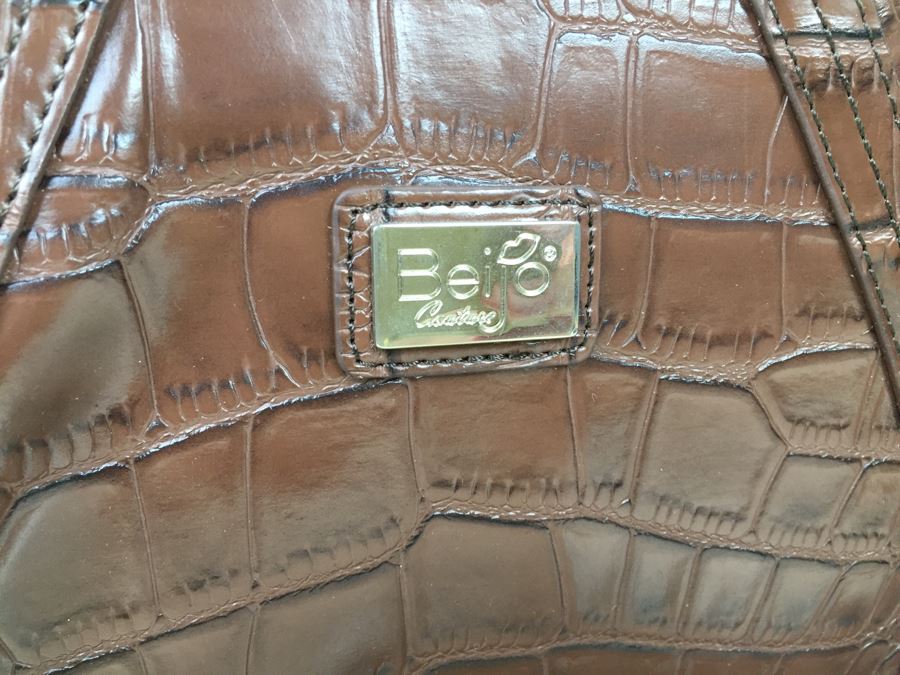 Lot Of 2 New Beijo Designer Handbags With Dust Covers And Original Tags [Photo 4]