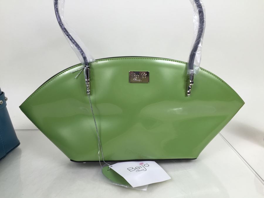 Lot Of 2 New Beijo Designer Handbags With Dust Covers And Original Tags [Photo 12]