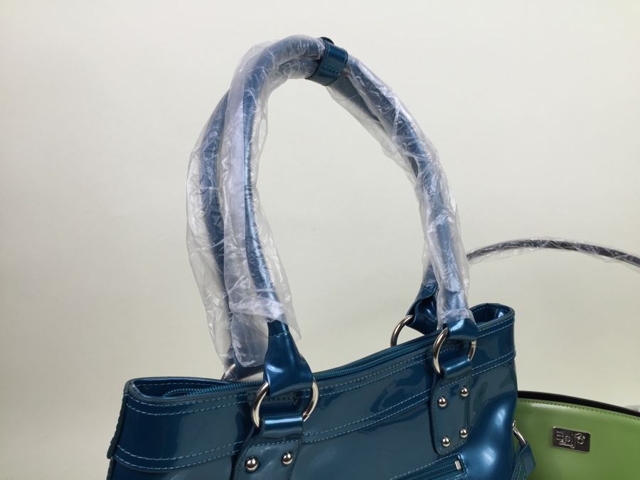 Lot Of 2 New Beijo Designer Handbags With Dust Covers And Original Tags [Photo 11]