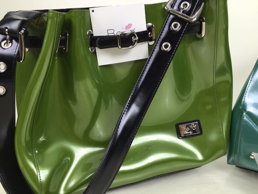 Lot Of 2 New Beijo Designer Handbags With Dust Covers And Original Tags [Photo 4]