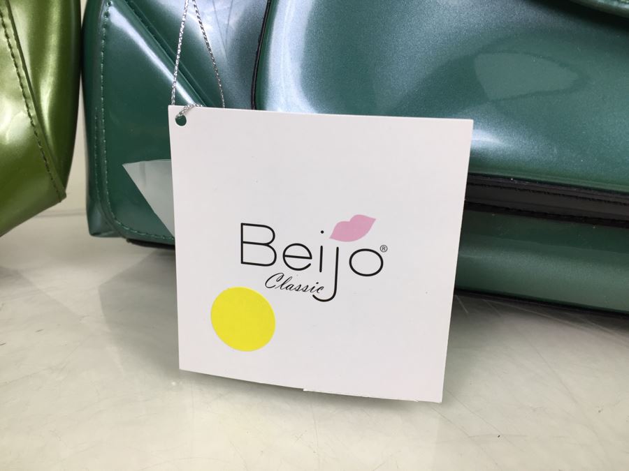 Lot Of 2 New Beijo Designer Handbags With Dust Covers And Original Tags [Photo 7]