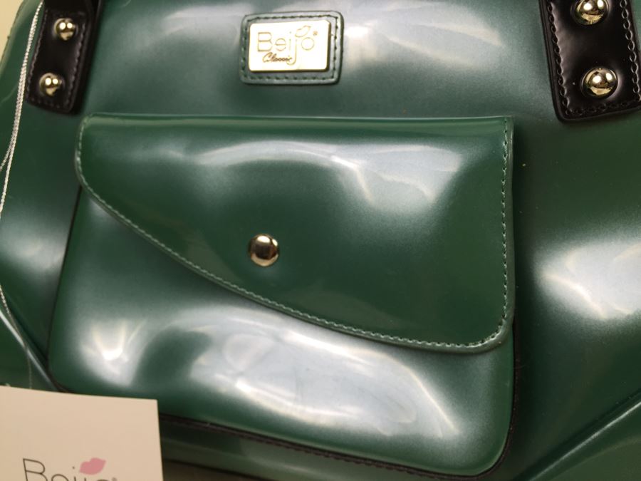 Lot Of 2 New Beijo Designer Handbags With Dust Covers And Original Tags [Photo 9]