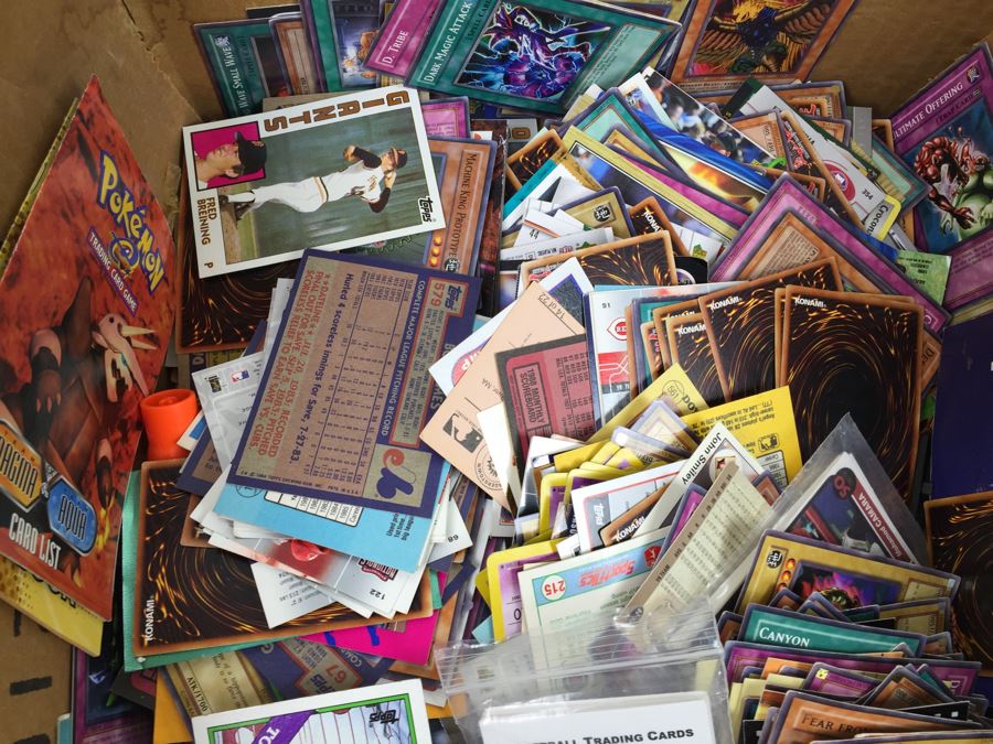 Huge Lot Of Trading Cards: Pokemon, Baseball, Football, Basketball [Photo 13]