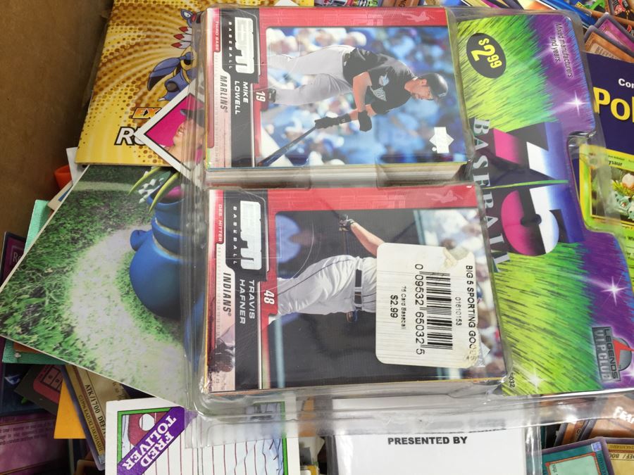 Huge Lot Of Trading Cards: Pokemon, Baseball, Football, Basketball [Photo 5]