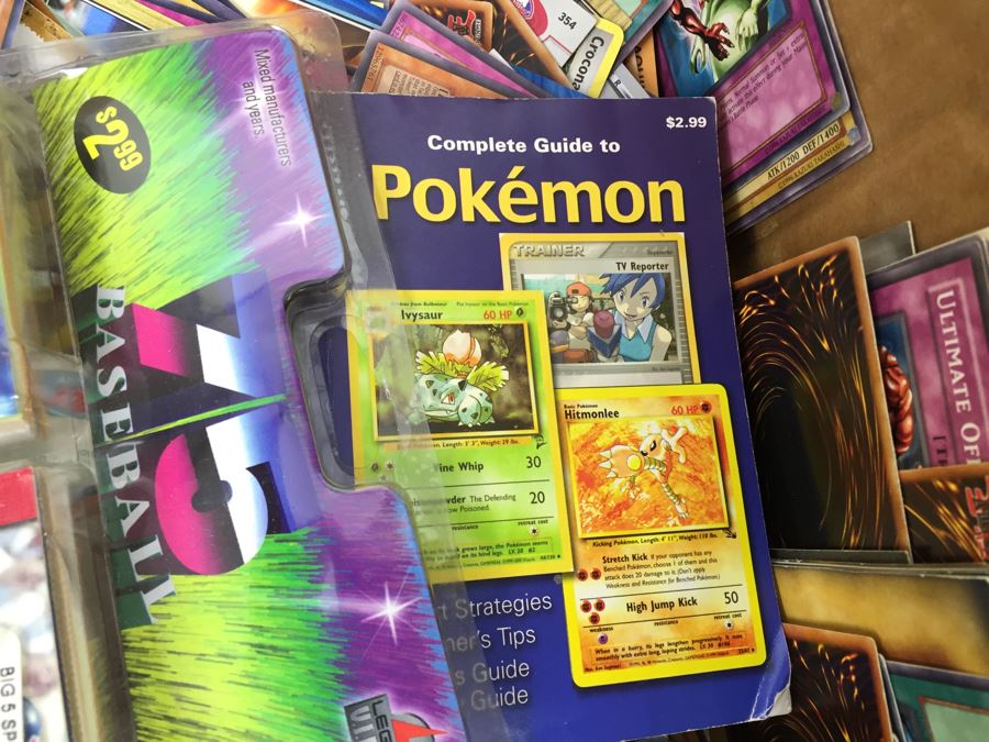 Huge Lot Of Trading Cards: Pokemon, Baseball, Football, Basketball [Photo 8]