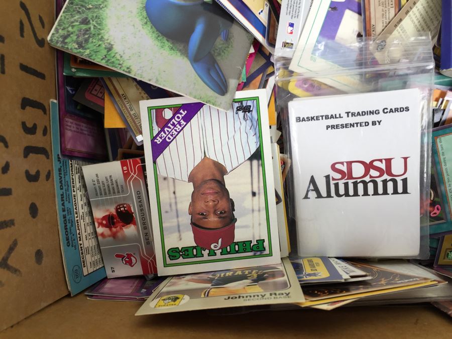 Huge Lot Of Trading Cards: Pokemon, Baseball, Football, Basketball [Photo 11]