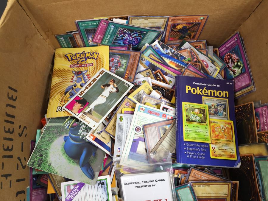 Huge Lot Of Trading Cards: Pokemon, Baseball, Football, Basketball [Photo 10]
