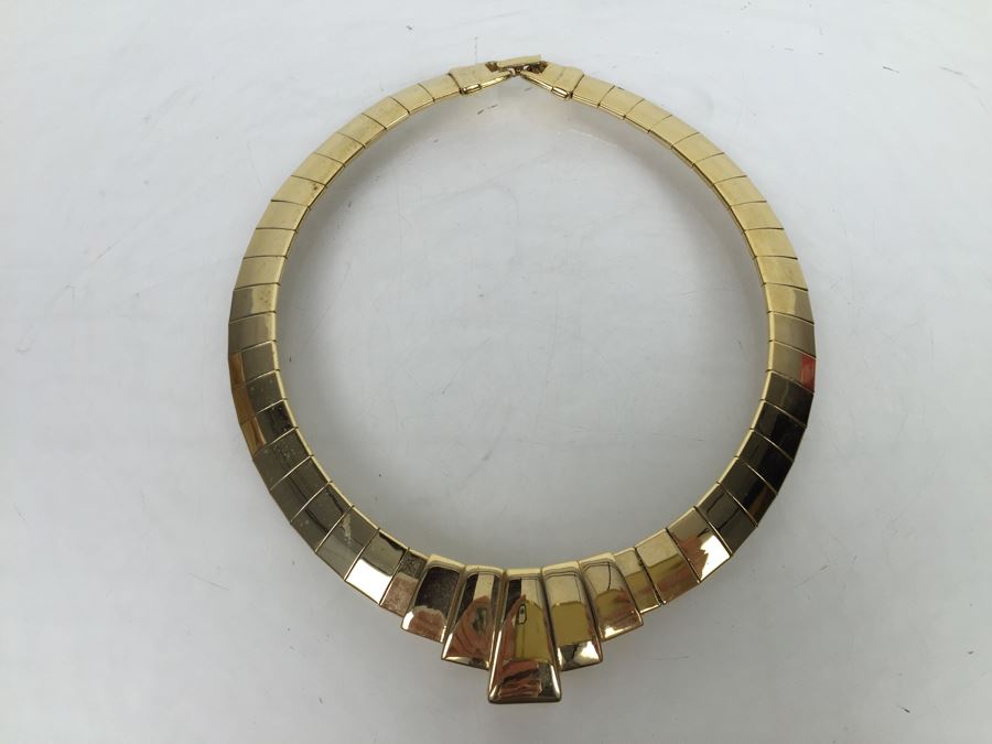 Gold Tone Napier Necklace [Photo 4]