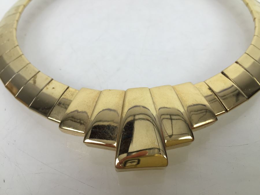 Gold Tone Napier Necklace [Photo 5]