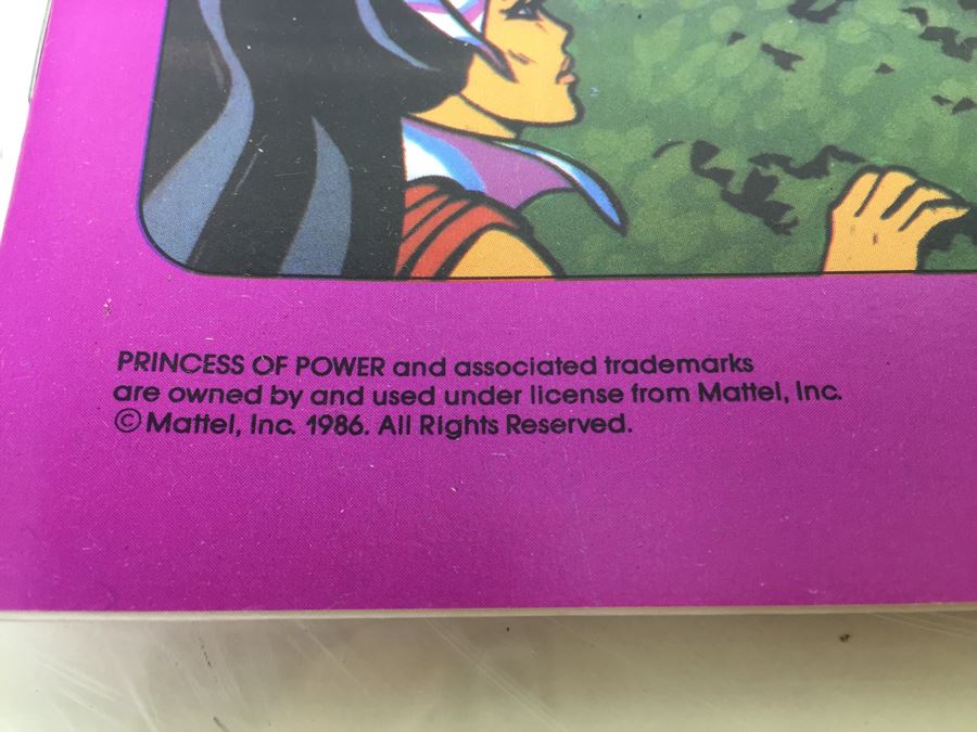 Princess Of Power Sticker Fun Golden Book Mattel Vintage 1986 New [Photo 10]