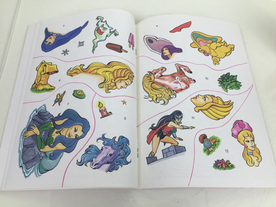 Princess Of Power Sticker Fun Golden Book Mattel Vintage 1986 New [Photo 2]