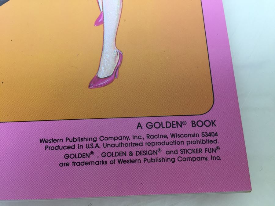Jem Sticker Fun Golden Book Vintage 1986 Hasbro New [Photo 9]