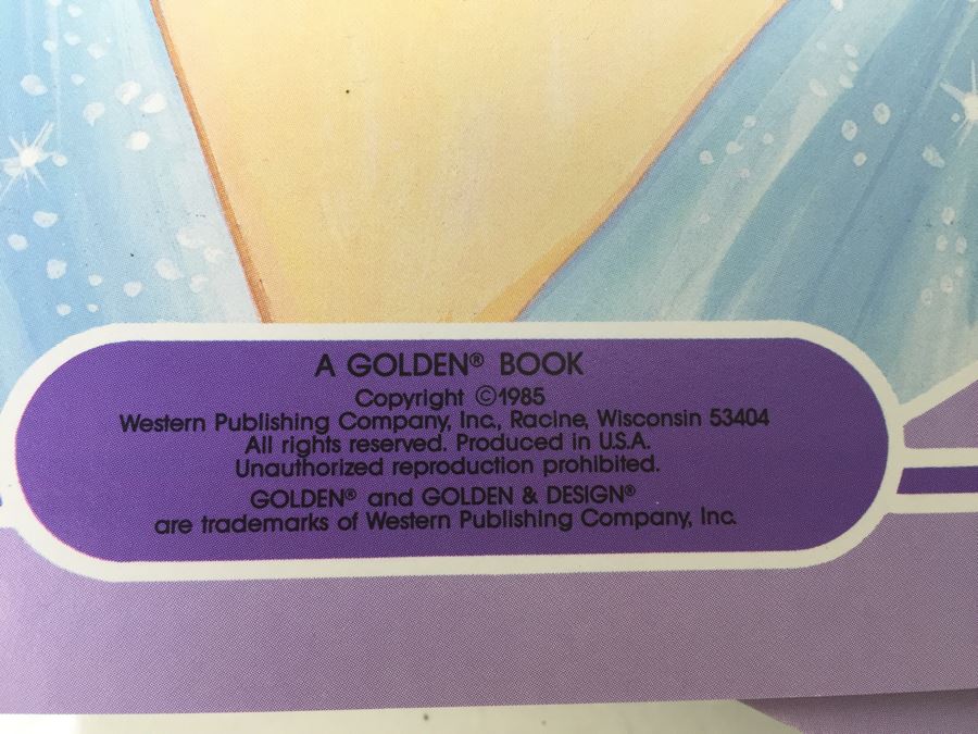 (10) Princess Diana Paper Doll Books Golden Book Vintage 1985 New [Photo 6]