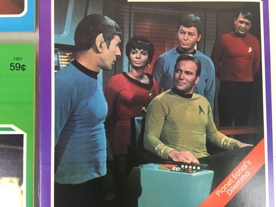 (5) STAR TREK Color And Activity Books Merrigold Press Vintage 1979 [Photo 9]