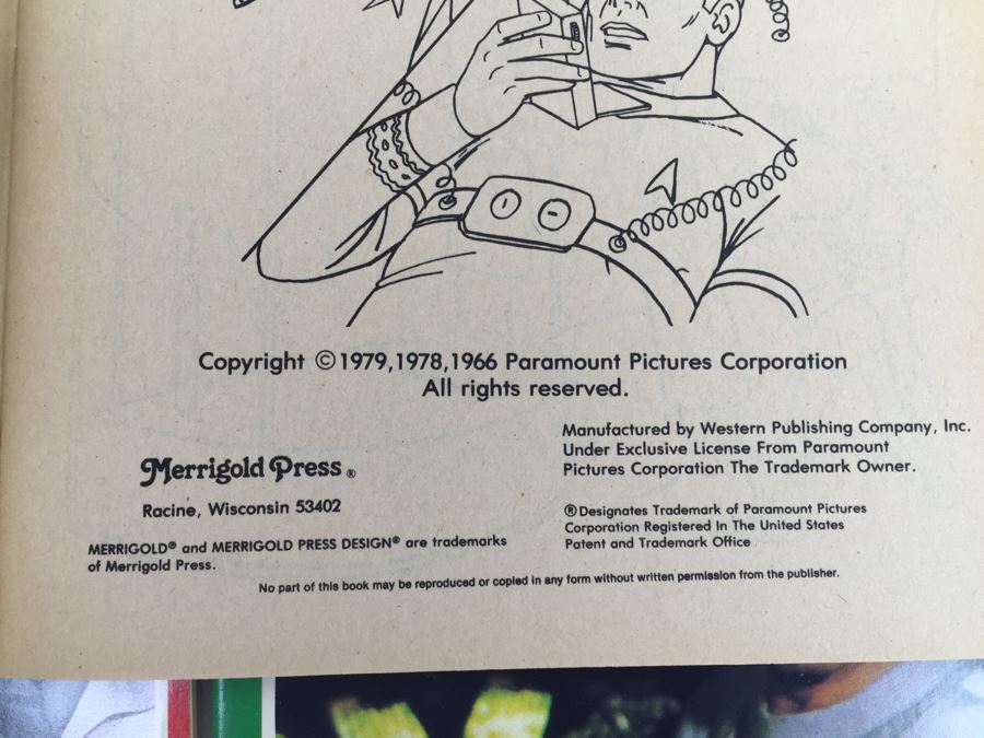 (5) STAR TREK Color And Activity Books Merrigold Press Vintage 1979 [Photo 11]