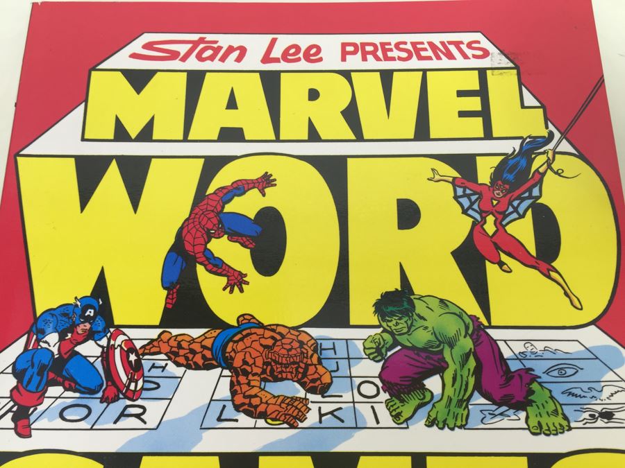 Stan Lee Presents Marvel Word Games Fireside Book Simon Schuster First Edition ISBN 0-671-24808-1 Vintage 1979 [Photo 4]