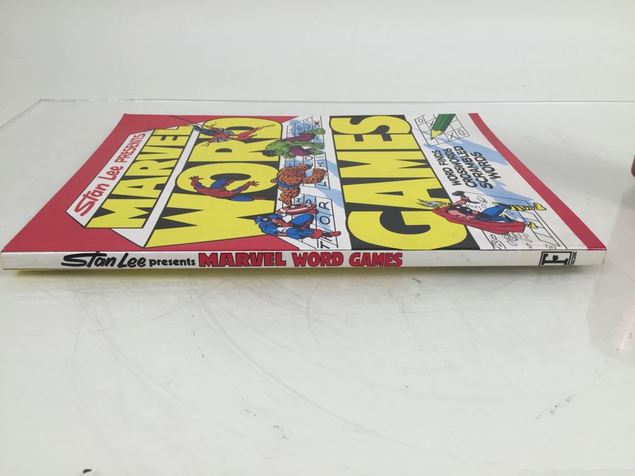 Stan Lee Presents Marvel Word Games Fireside Book Simon Schuster First Edition ISBN 0-671-24808-1 Vintage 1979 [Photo 6]