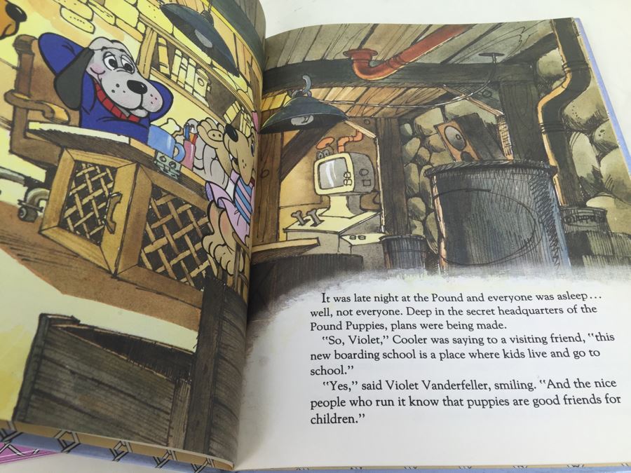 Pair Of Pound Puppies Books 'Snowball The Wonder Dog' And 'The Gate Crashers' Golden Book Tonka Vintage 1986 [Photo 13]