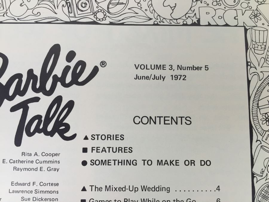 Pair Of Vintage Barbie Talk Magazines June/July 1972 And April 1972  [Photo 10]