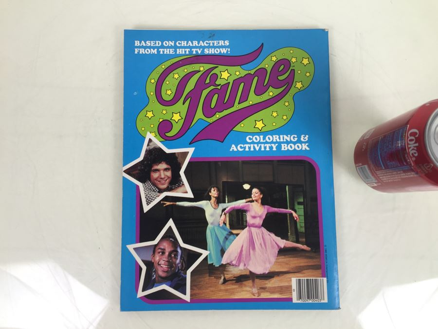 Fame Tv Show Coloring & Activity Book Vintage 1983 [Photo 3]