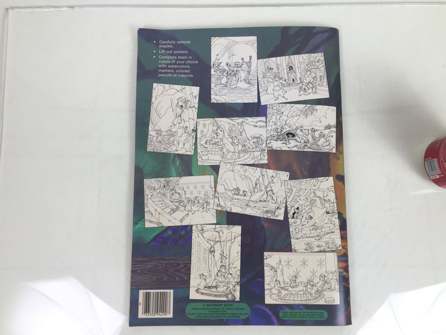 Large The Secret Of NIMH 10 Posters To Paint Or Color Whitman Vintage 1982 Based On Movie New Old Stock [Photo 3]