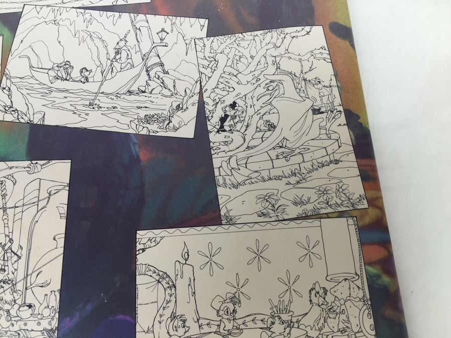 Large The Secret Of NIMH 10 Posters To Paint Or Color Whitman Vintage 1982 Based On Movie New Old Stock [Photo 17]