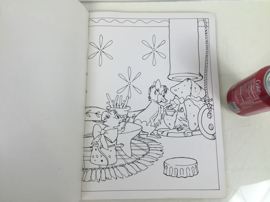 Large The Secret Of NIMH 10 Posters To Paint Or Color Whitman Vintage 1982 Based On Movie New Old Stock [Photo 6]