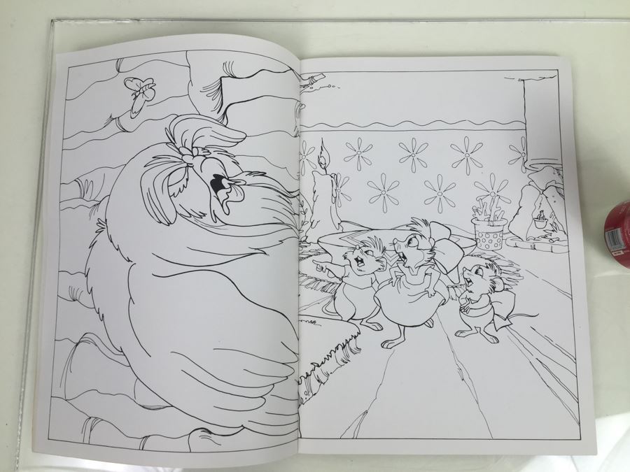 Large The Secret Of NIMH 10 Posters To Paint Or Color Whitman Vintage 1982 Based On Movie New Old Stock [Photo 8]