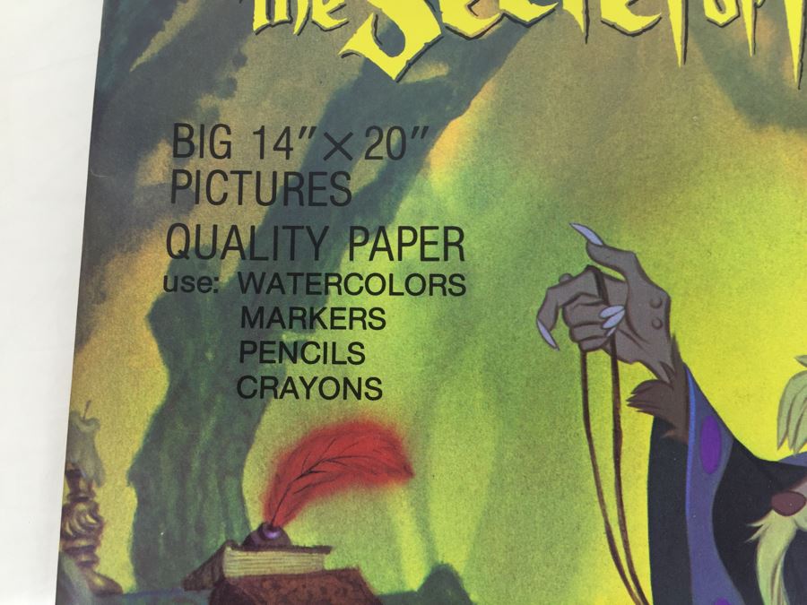 Large The Secret Of NIMH 10 Posters To Paint Or Color Whitman Vintage 1982 Based On Movie New Old Stock [Photo 4]