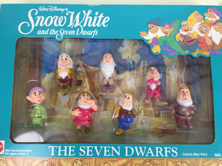 Walt Disney's Snow White And The Seven Dwarfs 'The Seven Dwarfs' Mattel ...