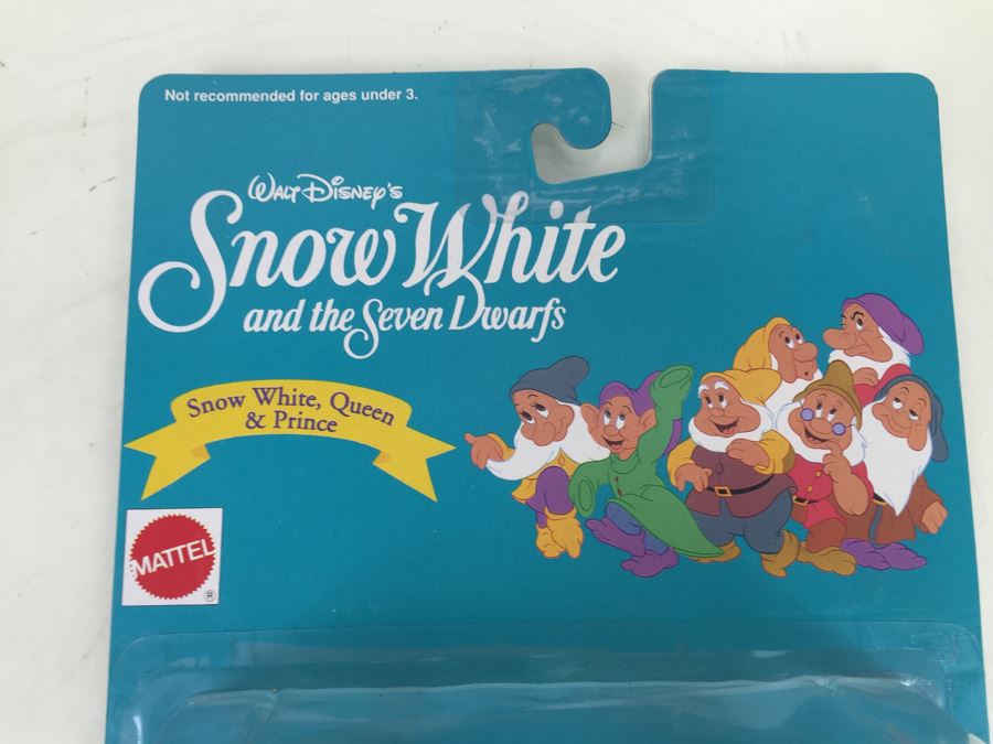 Walt Disney's Snow White And The Seven Dwarfs 'The Seven Dwarfs' Mattel 5184 +'Snow White, Queen & Prince' 5364 Mattel Vintage New In Box [Photo 14]