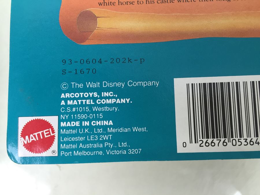 Walt Disney's Snow White And The Seven Dwarfs 'The Seven Dwarfs' Mattel 5184 +'Snow White, Queen & Prince' 5364 Mattel Vintage New In Box [Photo 18]