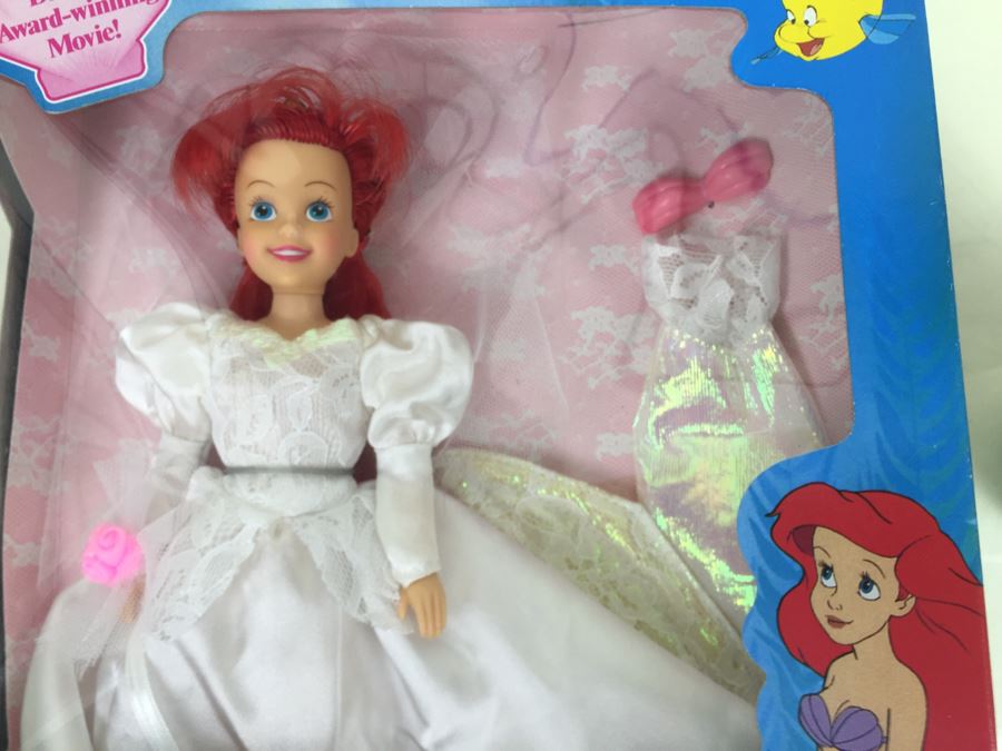 Disney's The Little Mermaid Ariel The Beautiful Bride TYCO New In Box [Photo 5]