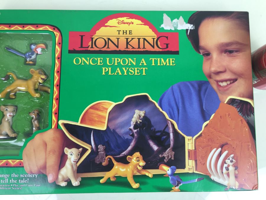 Disney's The Lion King Once Upon A Time Playset Mattel 66382 New In Box Vintage [Photo 4]