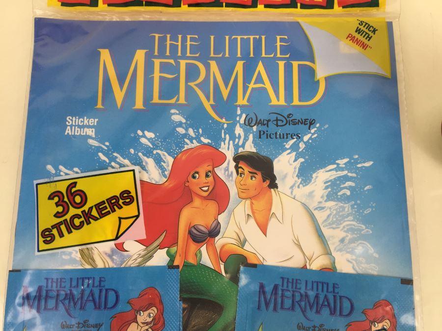 Walt Disney Pictures The Little Mermaid Album Stickers New In Packaging [Photo 2]