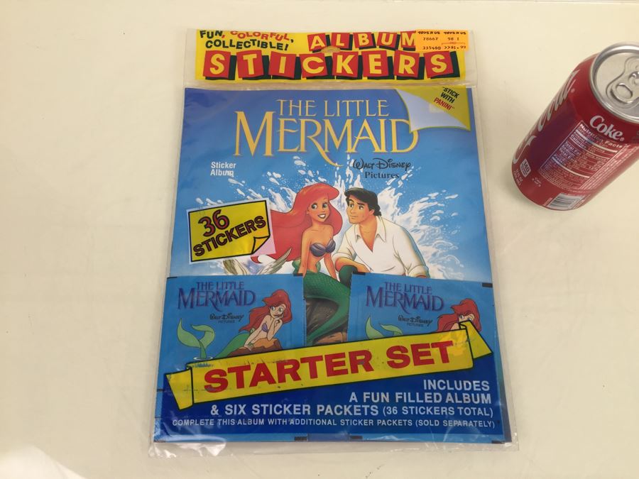 Walt Disney Pictures The Little Mermaid Album Stickers New In Packaging [Photo 1]