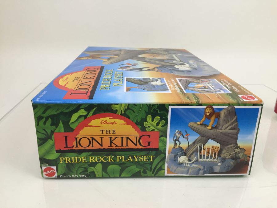 Disney's The Lion King Pride Rock Playset Mattel 66383 New In Box Vintage 1994 [Photo 3]