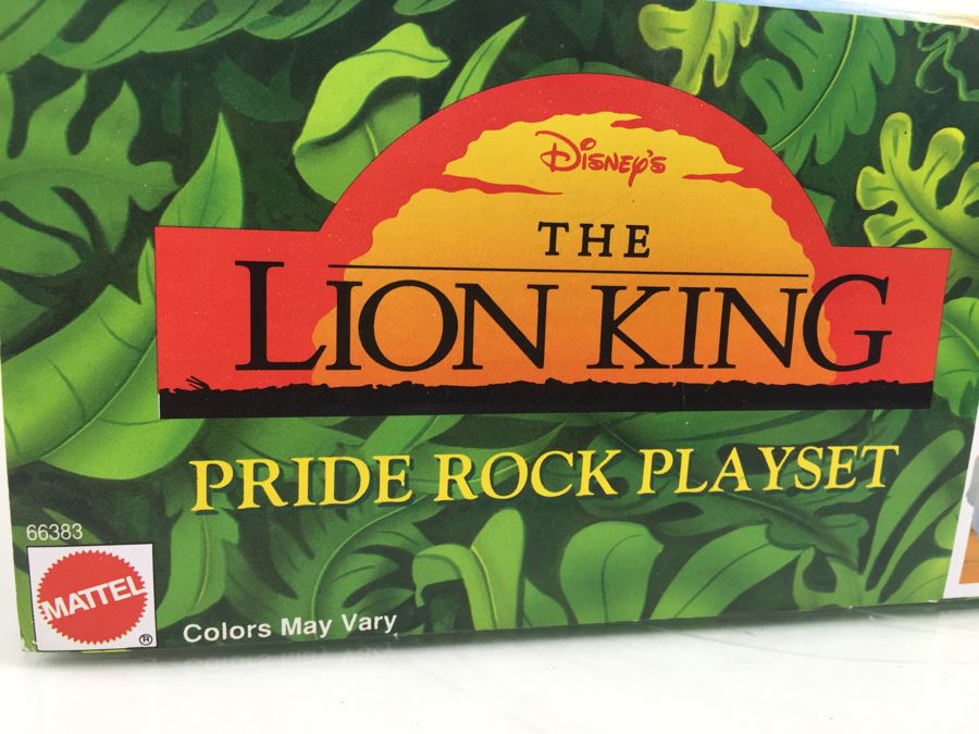 Disney's The Lion King Pride Rock Playset Mattel 66383 New In Box Vintage 1994 [Photo 6]
