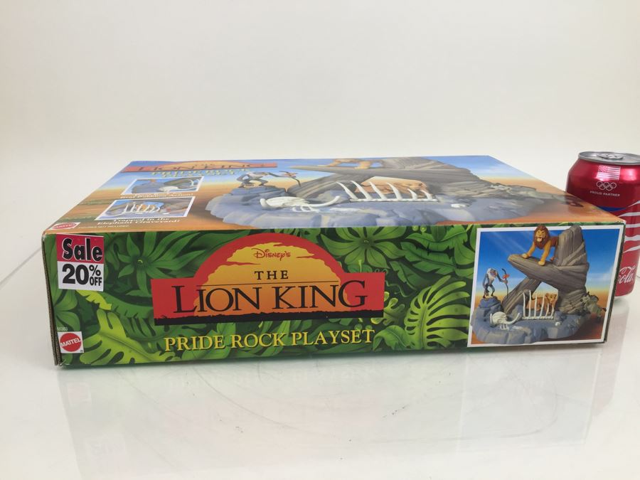 Disney's The Lion King Pride Rock Playset Mattel 66383 New In Box Vintage 1994 [Photo 5]