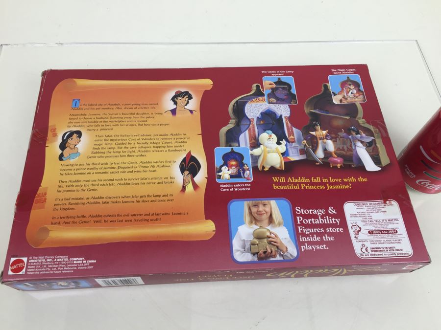 Disney's Aladdin Once Upon A Time Playset With New Collectible Figures Mattel 65439 Vintage 1994 [Photo 3]
