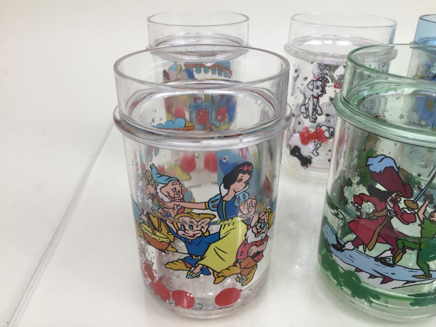 Set Of 10 Walt Disney Themed Plastic Glasses Cups [Photo 5]