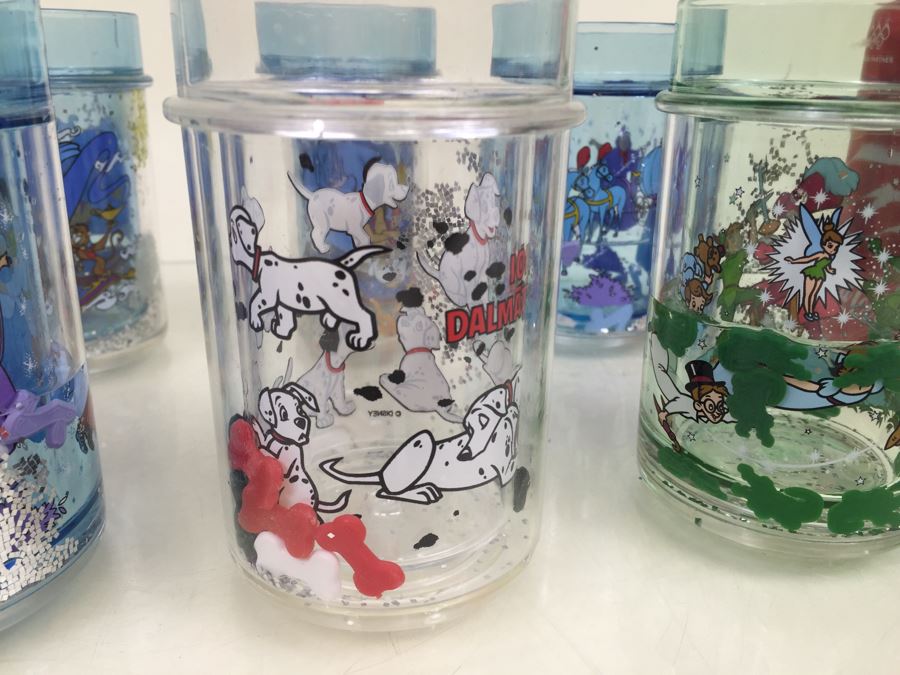 Set Of 10 Walt Disney Themed Plastic Glasses Cups [Photo 9]