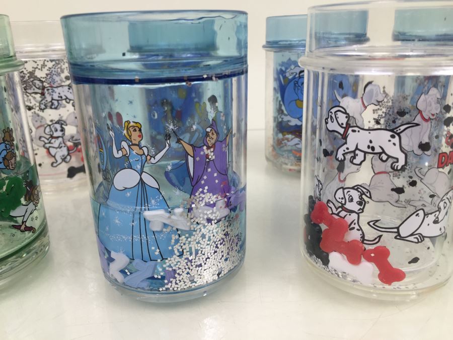 Set Of 10 Walt Disney Themed Plastic Glasses Cups [Photo 3]